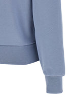 Blue Cotton Sweatshirt