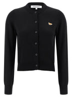 Black Virgin Wool Cardigan