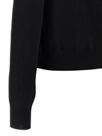 Black Virgin Wool Cardigan