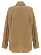 Beige Cotton Blouse