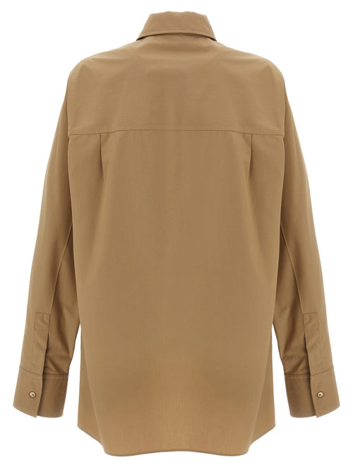 Beige Cotton Blouse