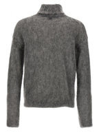 Gray Wool Cardigan