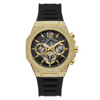 Black Synthetic Dress Watch