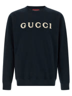 Blue Cotton Sweatshirt