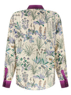 Multicolor Silk Blouse