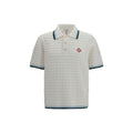 White Cotton Polo Shirt