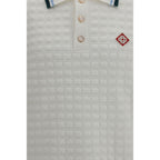 White Cotton Polo Shirt