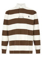 Brown Cotton Polo Shirt