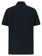 Blue Cotton Polo Shirt