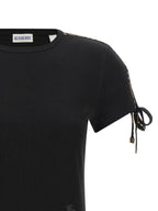 Black Cotton Short Dress