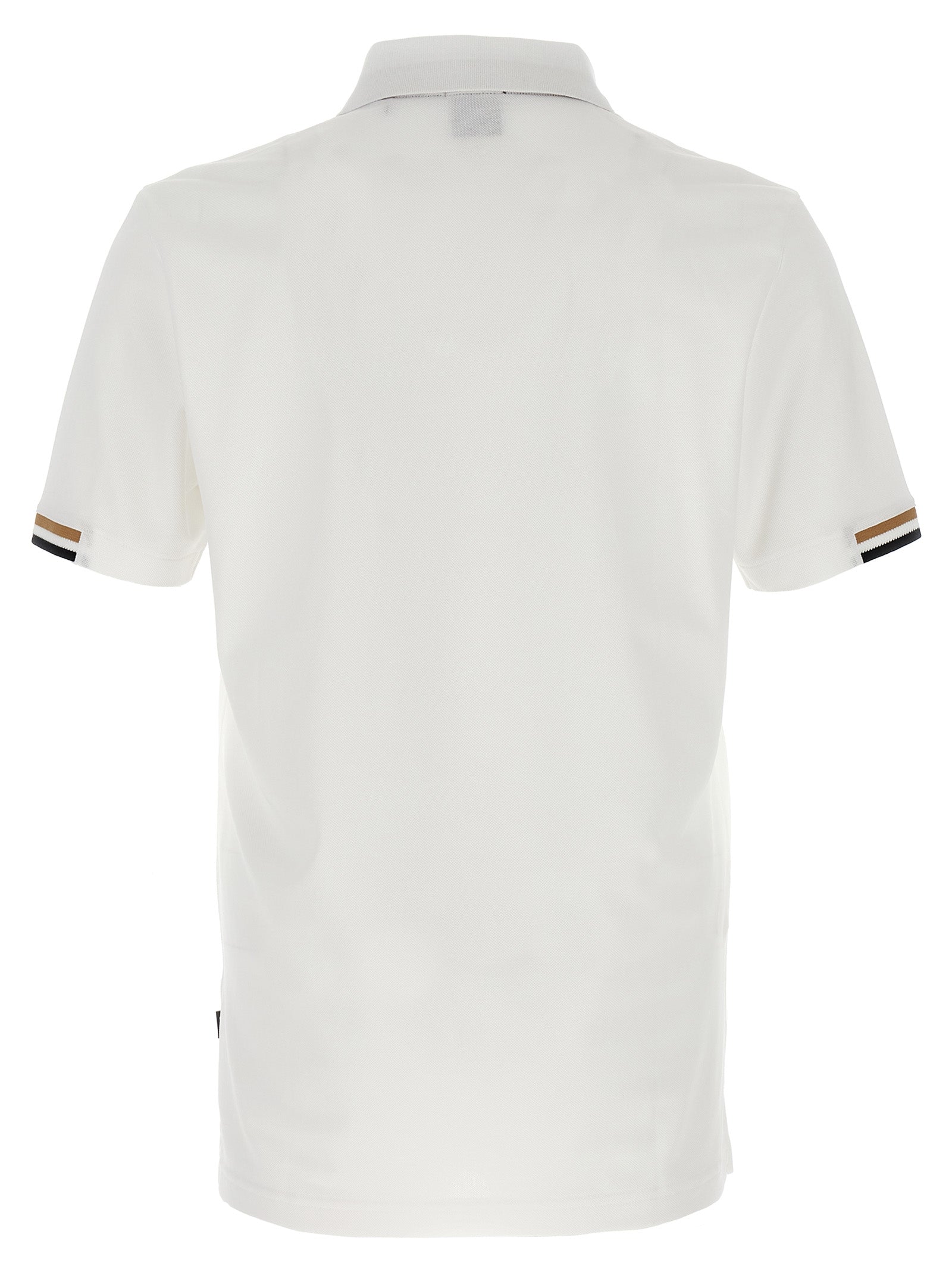 White Cotton Polo Shirt