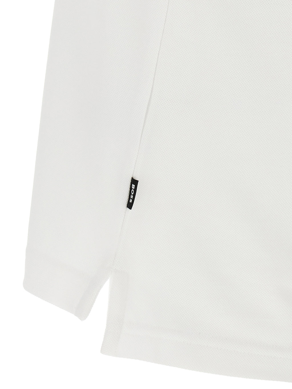 White Cotton Polo Shirt