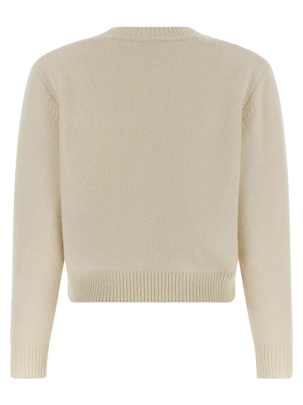 White Wool Cardigan