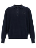 Blue Cotton Cardigan