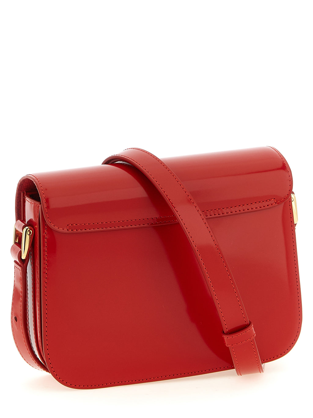 Multicolor Cowhide Crossbody Bag