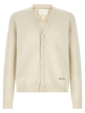 White Wool Cardigan
