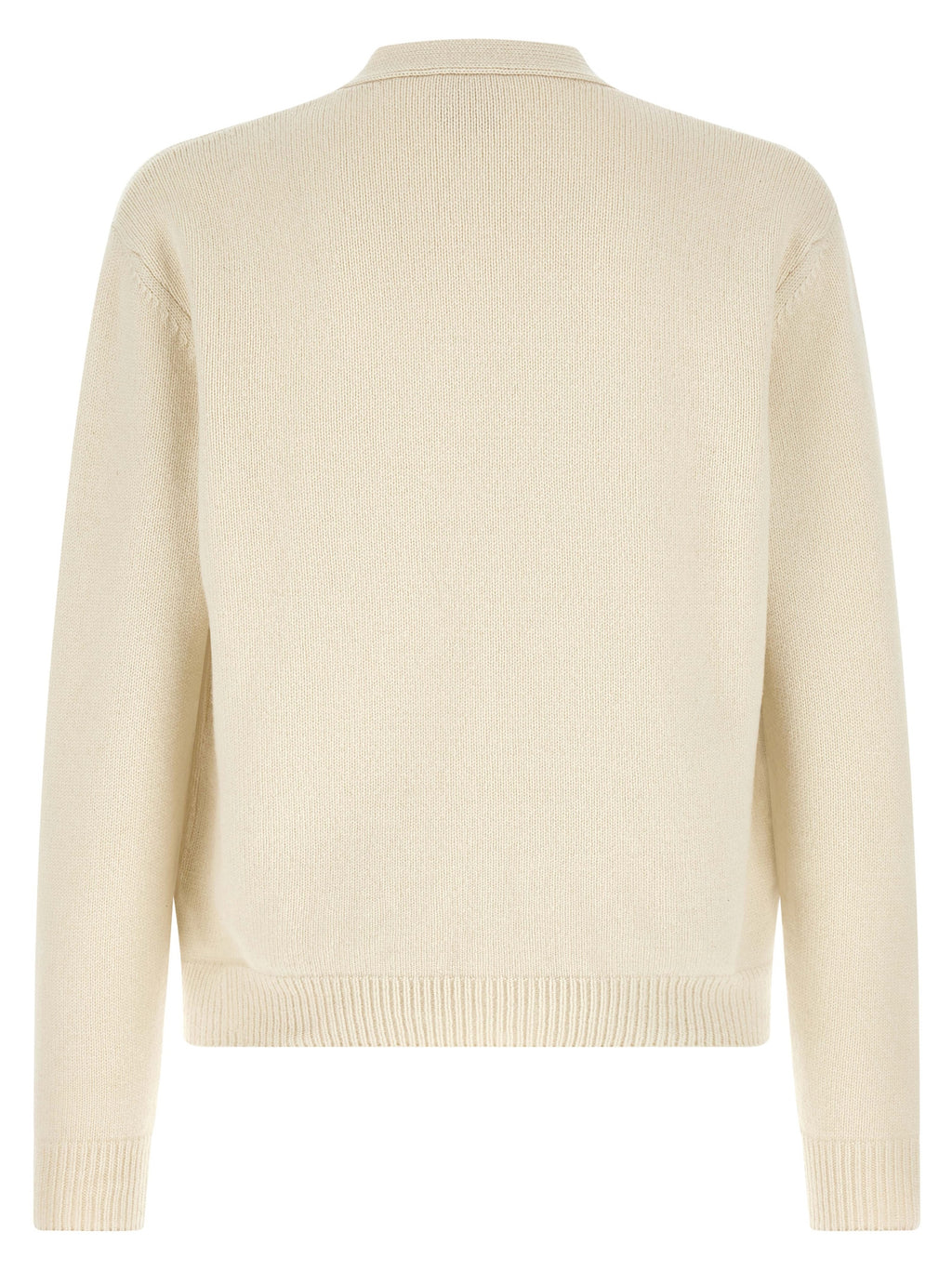 White Wool Cardigan