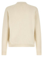 White Wool Cardigan
