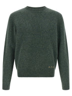 Bicolor Wool Cardigan