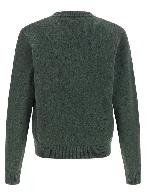 Bicolor Wool Cardigan