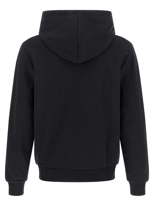 Black Cotton Hoodie