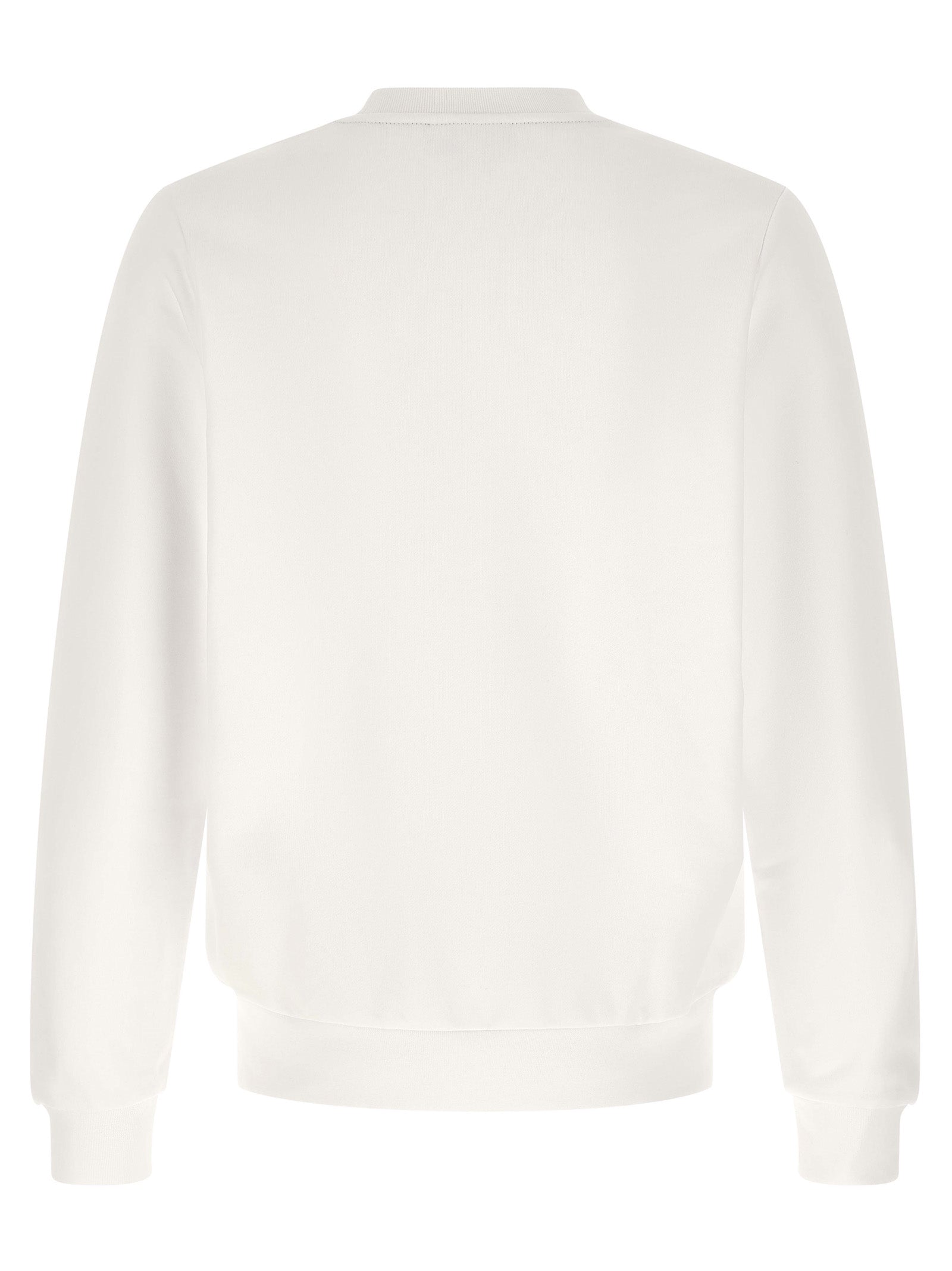 White Cotton Sweatshirt