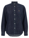 Blue Cotton Blouse