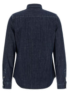 Blue Cotton Blouse