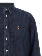 Blue Cotton Blouse