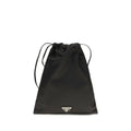 Black Polyamide Clutch Bag