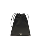 Black Polyamide Clutch Bag