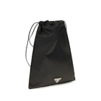 Black Polyamide Clutch Bag