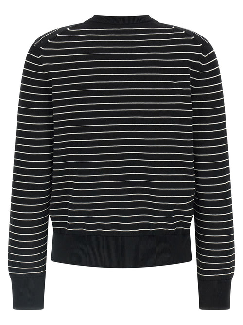 Bicolor Cotton Cardigan