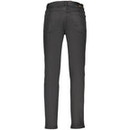 Black Cotton Men's Jeans