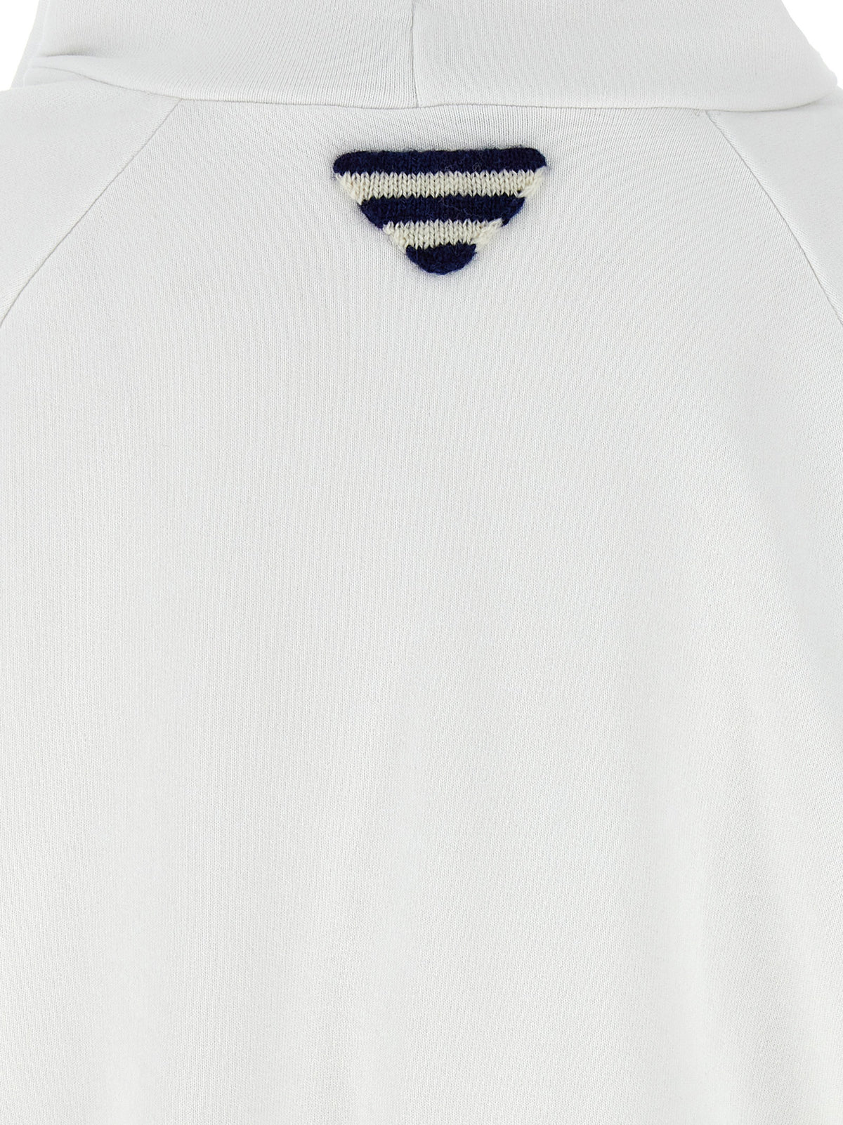 White Cotton Sweatshirt