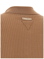 Beige Cotton Polo Shirt