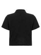 Black Cotton Polo Shirt