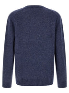 Blue Wool Cardigan