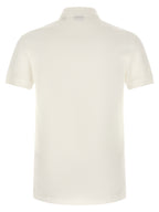 White Cotton Polo Shirt