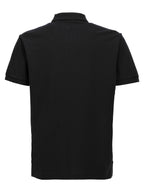 Black Cotton Polo Shirt