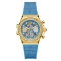 Blue Synthetic Sport Watch
