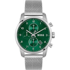Silver Stainless Steel Dress Watch