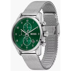 Silver Stainless Steel Dress Watch