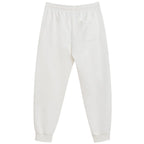 White Cotton Athletic Pants