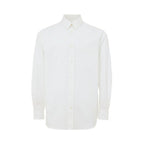 White Cotton Dress Shirt
