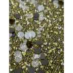 Green Viscose Mini Skirt