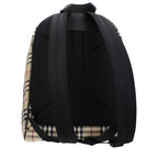 Beige Fabric Backpack