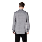 Gray Cotton Dress Shirt