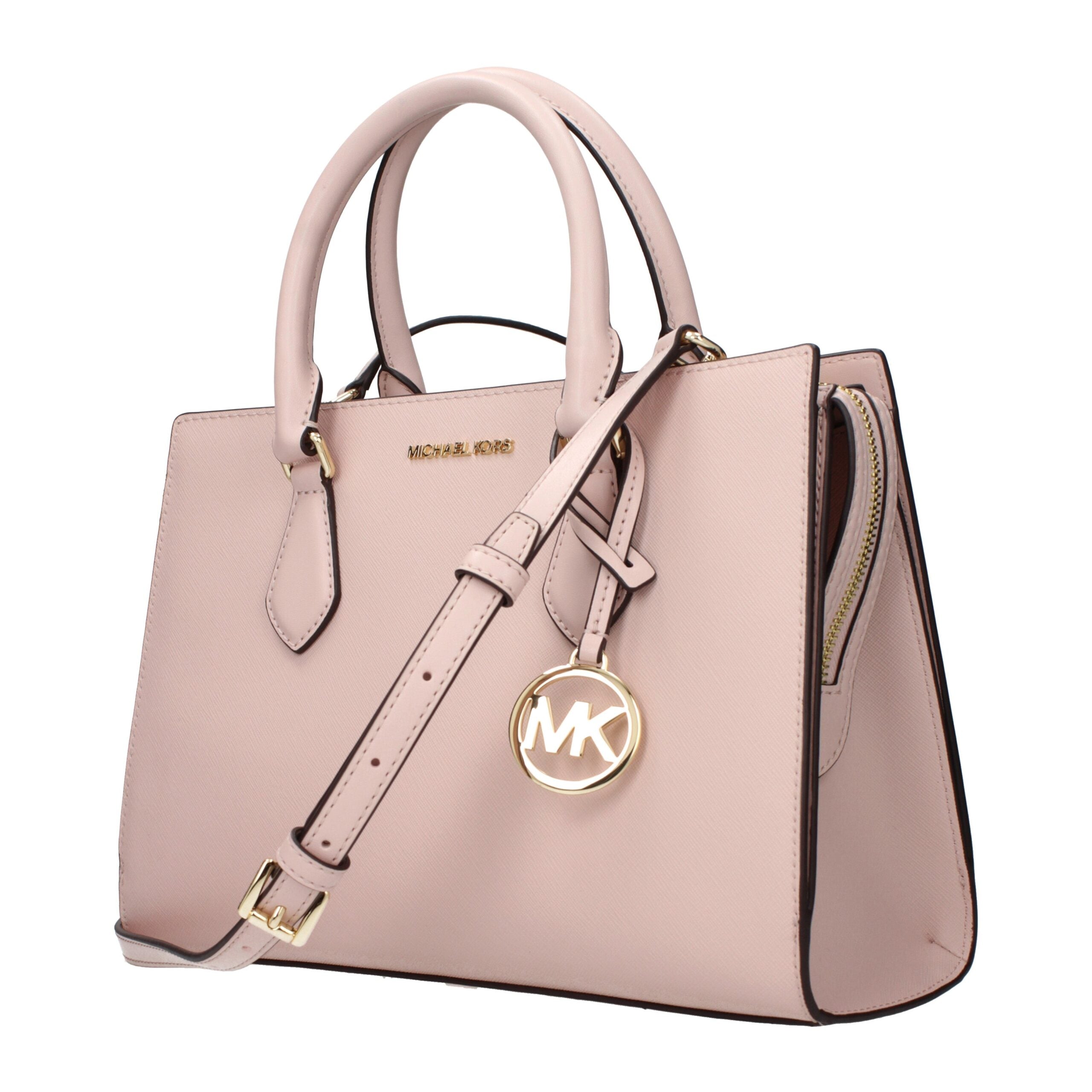 Pink Fabric Handbag