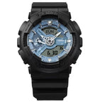 Black Resin Sport Watch